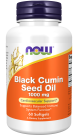 Black Cumin Seed Oil 1000 mg Softgels Bottle Front