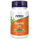 Garlic Oil 1500 mg - 100 Softgels Bottle Front