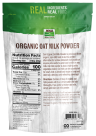 Oat Milk Powder, Organic - 12 oz. Bag Back