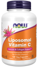 Liposomal Vitamin C - 120 Veg Capsules Bottle Front