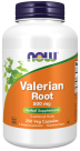 Valerian Root 500 mg - 250 Veg Capsules Bottle Front