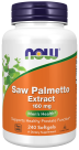 Saw Palmetto Extract 160 mg - 240 Softgels Bottle Front