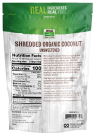 Coconut, Organic, Unsweetened & Shredded - 10 oz. Bag Back
