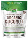 Coconut, Organic, Unsweetened & Shredded - 10 oz. Bag Front