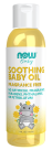 Soothing Baby Oil, Fragrance Free - 4 fl. oz. Bottle Front