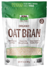 Oat Bran, Organic - 14 oz Bag Front