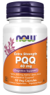 PQQ, Extra Strength 40 mg - 50 Veg Capsules Bottle Front