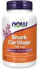 Shark Cartilage 750 mg - 100 Capsules Bottle Front