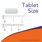 Cholesterol Pro™ - 120 Tablets Size Chart .75 inch