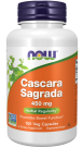 Cascara Sagrada 450 mg - 100 Veg Capsules Bottle Front