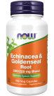 Echinacea & Goldenseal Root - 100 Veg Capsules Bottle Front