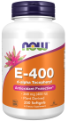 Vitamin E-400 D-Alpha Tocopheryl - 250 Softgels Bottle Front