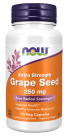 Grape Seed, Extra Strength 250 mg - 90 Veg Capsules Bottle Front