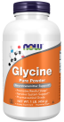 Bottle of Glycine Pure Powder - 1 lb. Bottle Front