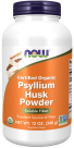 Psyllium Husk Powder, Organic - 12 oz. Bottle Front