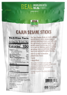 Cajun Sesame Sticks - 9 oz. Back Bag