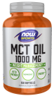 MCT Oil 1000 mg - 150 Softgels Bottle Front