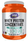 Whey Protein Concentrate Unflavored - 1.5 lbs. Bottle Front
