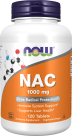 NAC 1000 mg - 120 Tablets Bottle Front
