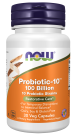 Probiotic-10™ 100 Billion - 30 Veg Capsules Bottle Front