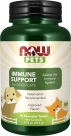 Immune Support - 90 Chewable Tablets for Dogs & Cats Bottle Front