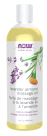 Lavender Almond Massage Oil - 16 fl. oz. Bottle Front