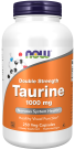 Taurine, Double Strength 1000 mg - 250 Veg Capsules Bottle