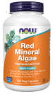 Red Mineral Algae - 180 Veg Capsules Bottle Front