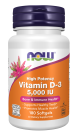 Vitamin D-3 5000 IU - 180 Softgels