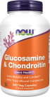 Glucosamine & Chondroitin with Trace Minerals - 240 Veg Capsules Bottle Front