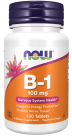 Vitamin B-1 100 mg - 100 Tablets Bottle Front