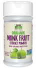 Organic Monk Fruit Extract Powder Product Bottle Front