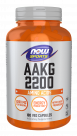 AAKG 2200 Veg Capsules Bottle Front