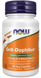 Gr8-Dophilus™ Veg Capsules Bottle Front