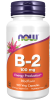 Vitamin B-2 100 mg - 100 Veg Capsules Bottle Front