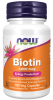 Biotin 1000 mcg - 100 Veg Capsules bottle front