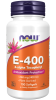 Vitamin E-400 D-Alpha Tocopheryl - 100 Softgels Bottle Front