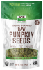 Pumpkin Seeds, Raw Organic - 12oz. Bag Front