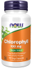 Chlorophyll 100 mg - 90 Veg Capsules Bottle Front