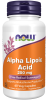 Alpha Lipoic Acid 250 mg - 60 Veg Capsules Bottle Front