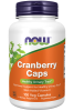 Cranberry Caps - 100 Veg Capsules Bottle Front