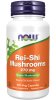 Rei-Shi Mushrooms 270 mg - 100 Veg Capsules Bottle Front