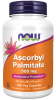 Ascorbyl Palmitate 500 mg - 100 Veg Capsules Bottle Front