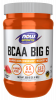 BCAA Big 6, Watermelon Flavor - 600 g Bottle Front