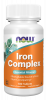 Iron Complex Vegetarian - 100 Tablets Bottle Front