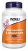 Glucosamine & Chondroitin with Trace Minerals - 120 Veg Capsules Bottle Front