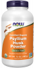 Psyllium Husk Powder, Organic - 12 oz. Bottle Front