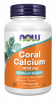 Coral Calcium 1000 mg - 100 Veg Capsules Bottle Front