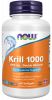 Krill, Double Strength 1000 mg Softgels Bottle Front