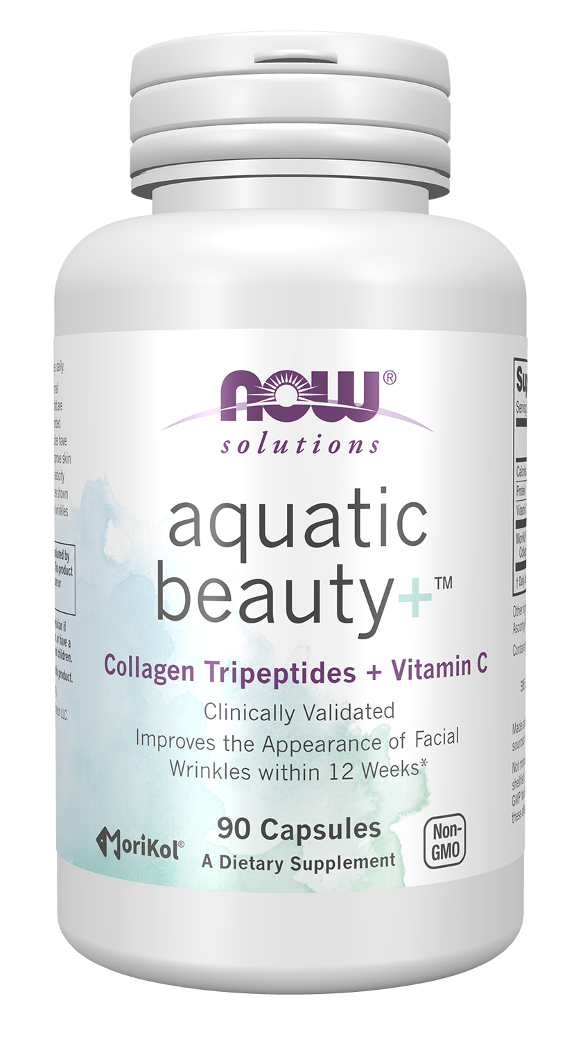 Aquatic Beauty +™ - 90 Capsules Bottle Front